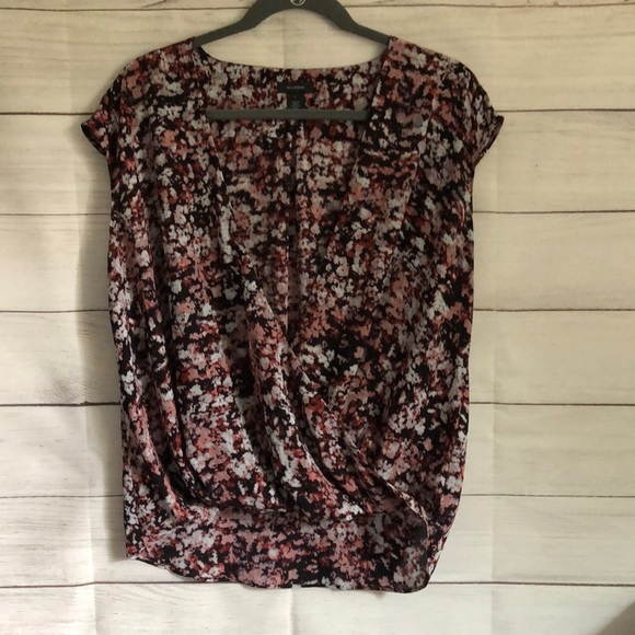 Halogen Floral Sleeveless Blouse Size 8 - Picture 1 of 8